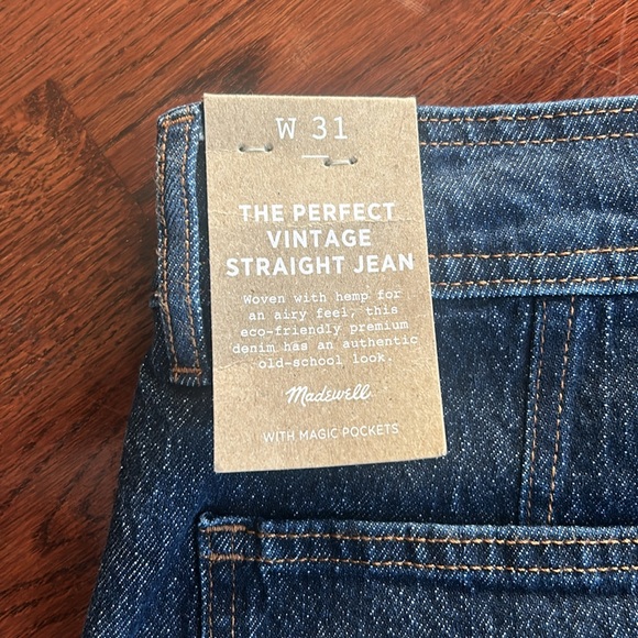 Madewell | The Perfect Vintage Straight Jean - Picture 10 of 14